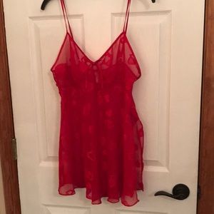 Sexy Red Heart Nighty